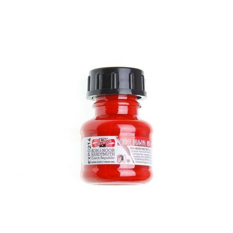 Tusz kreślarski Koh-i-Noor 20g, Czerwony - 2